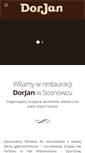 Mobile Screenshot of dorjan-sosnowiec.pl